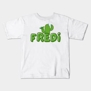 Fredi Cactus Design Kids T-Shirt